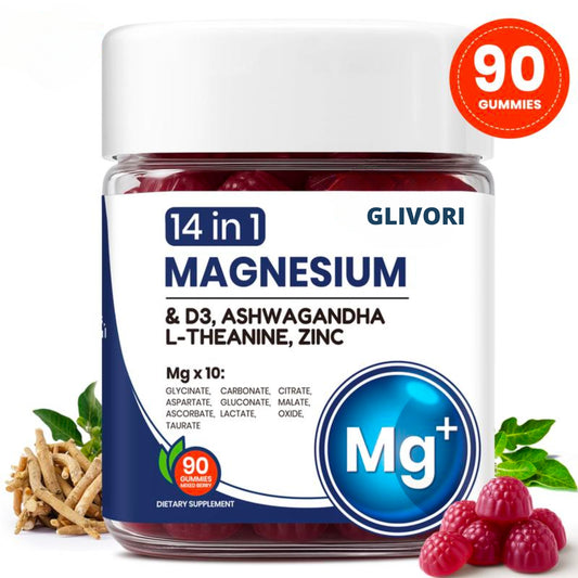 Glivori - 14 In 1 Magensium Gummies