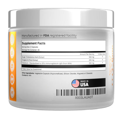 Glivori Turkesterone & Tongkat Ali Supplement
