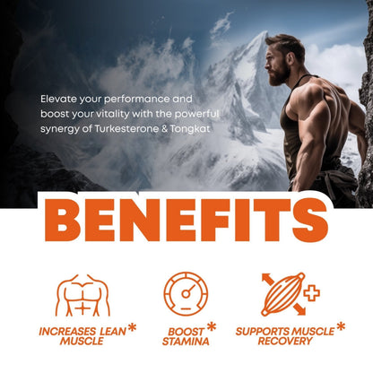 Glivori Turkesterone & Tongkat Ali Supplement