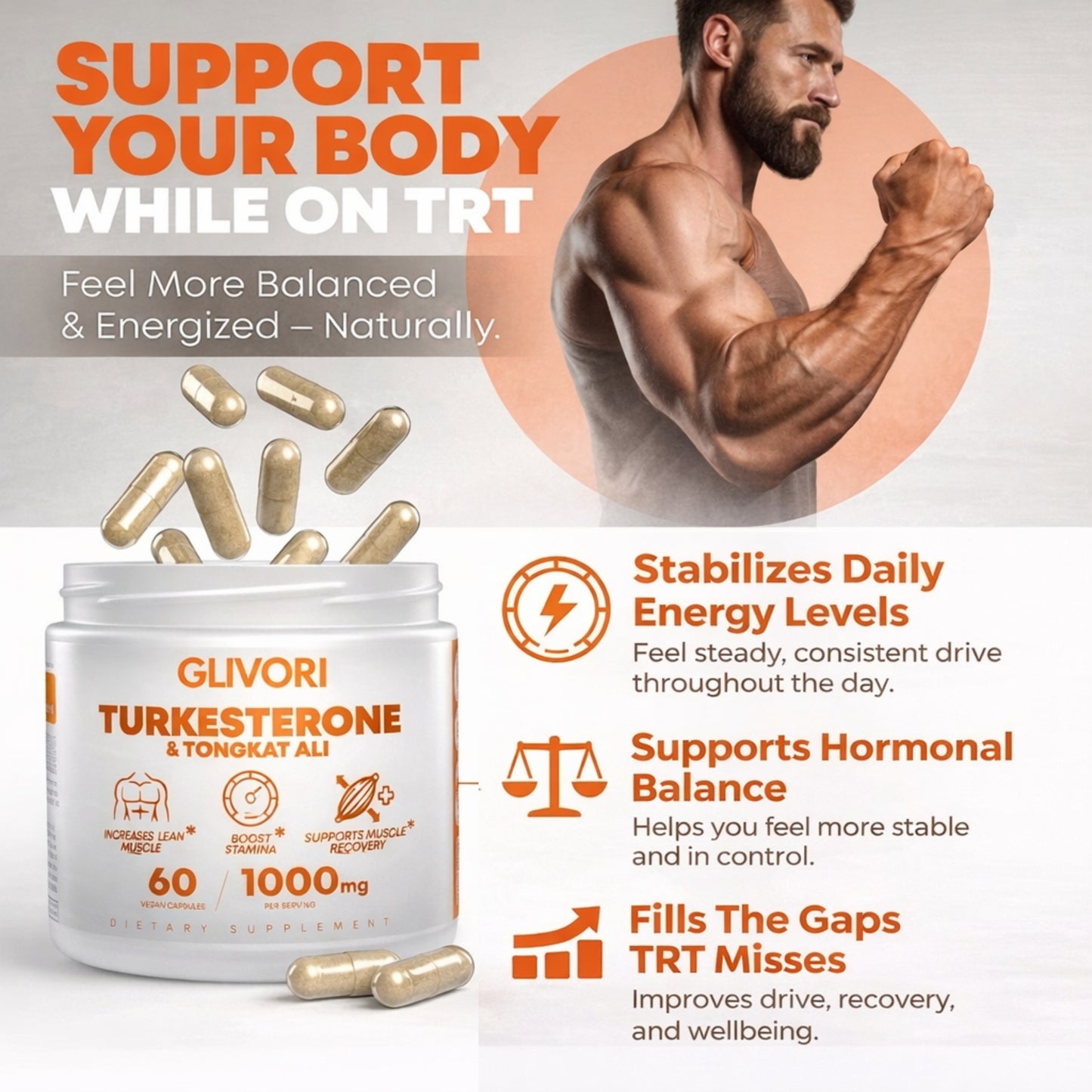 Glivori Turkesterone & Tongkat Ali