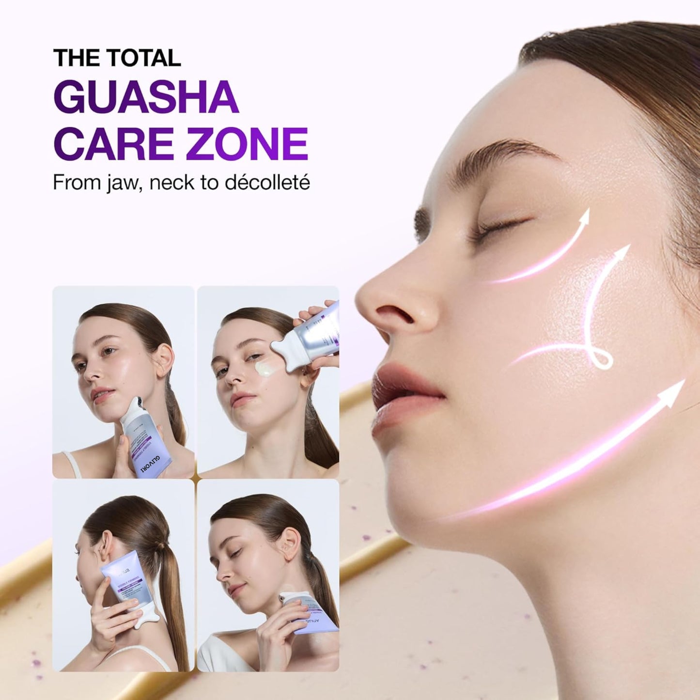 Glivori - Collagen and Retinol cream with built-in guasha